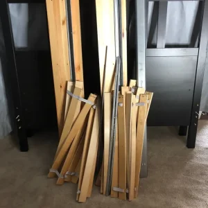 King size wooden bed - Image 8