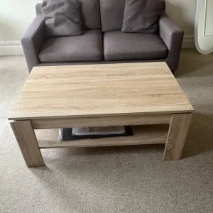 Light Wood Coffee Table - Image 3