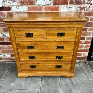 Solid Oak Chest of Drawers