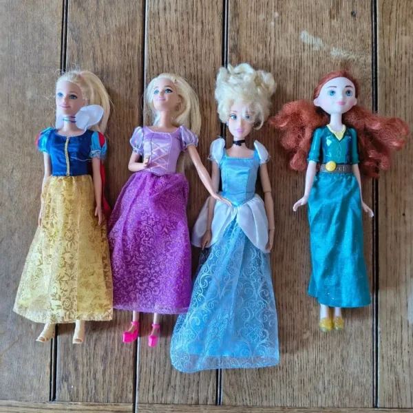 Selection of Barbie's plus accessories