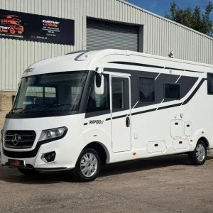 2022 Mercedes Rapido M96 Automatic 4-Berth Motorhome with Island Bed