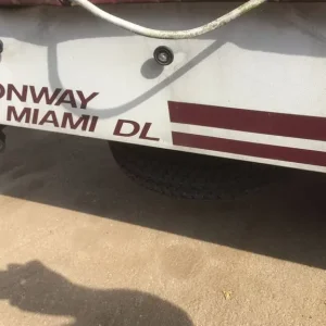 Conway Miami DL Trailer Tent - no tent canvas - see pictures - Image 6