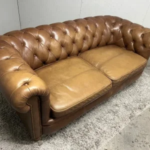 ALEXANDER & JAMES 3 SEATER CHESTERFIELD SOFA - Image 3
