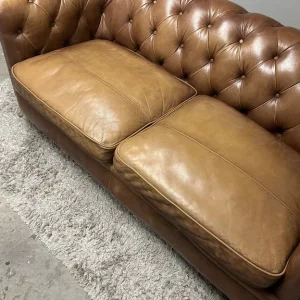 ALEXANDER & JAMES 3 SEATER CHESTERFIELD SOFA - Image 6