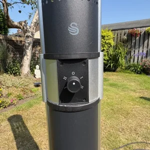 Swan Freestanding Column Electric Patio Heater - Image 2