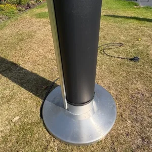 Swan Freestanding Column Electric Patio Heater - Image 3