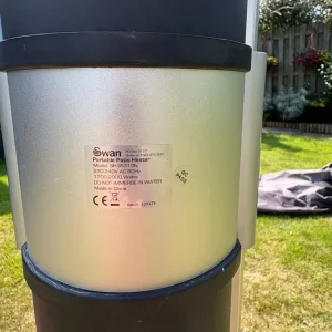 Swan Freestanding Column Electric Patio Heater - Image 4