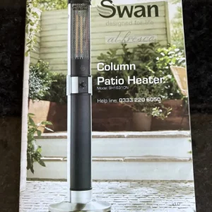 Swan Freestanding Column Electric Patio Heater - Image 7