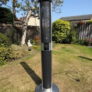 Swan Freestanding Column Electric Patio Heater