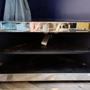 Mirrored corner TV unit - Image 5