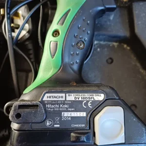 Hitachi drill with hammer function