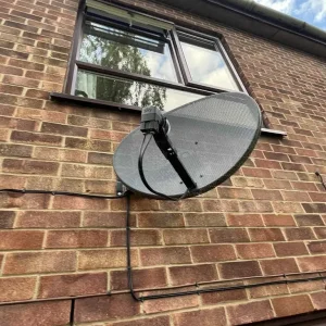 Sky dish with bracket removed - Image 3