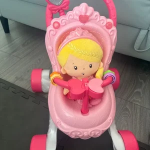 Baby Princess Walker with doll