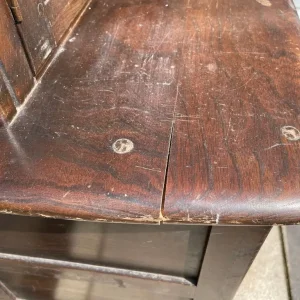 Ercol old dark wood sideboard - Image 3