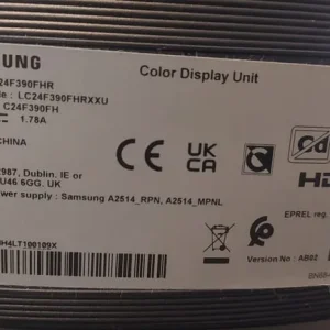 Samsung 24" CF390 Full HD Curved Monitor - Image 6