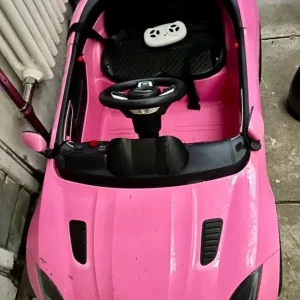 Child’s Hot-Pink Jaguar Motorised Car - Image 2