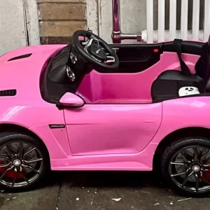 Child’s Hot-Pink Jaguar Motorised Car