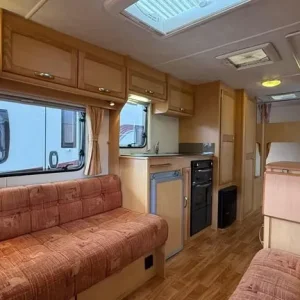 2005 Elddis Queensferry 556 SE 6 Berth Family Caravan with Rear Fixed Bunk Beds - Image 3