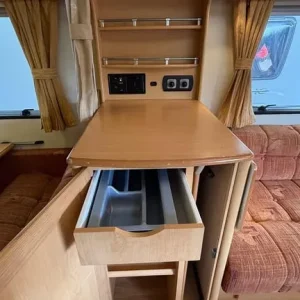 2005 Elddis Queensferry 556 SE 6 Berth Family Caravan with Rear Fixed Bunk Beds - Image 8