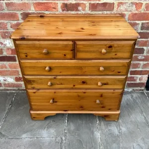 Large Solid Pine Chest of Drawers - Image 2