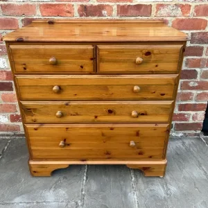 Large Solid Pine Chest of Drawers