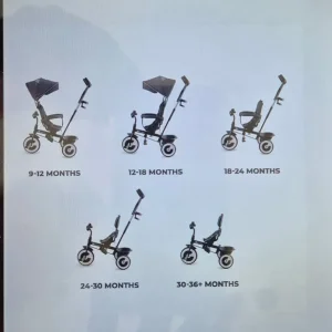 Child's Tricycle Stroller Pushalong - Image 6