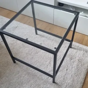 Glass 2-part coffee table - Image 4