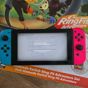 Nintendo Switch with games and accessories - Image 2