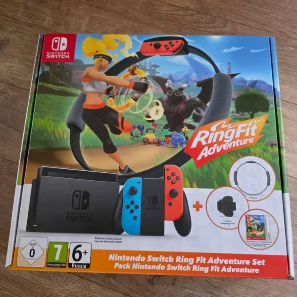 Nintendo Switch with games and accessories