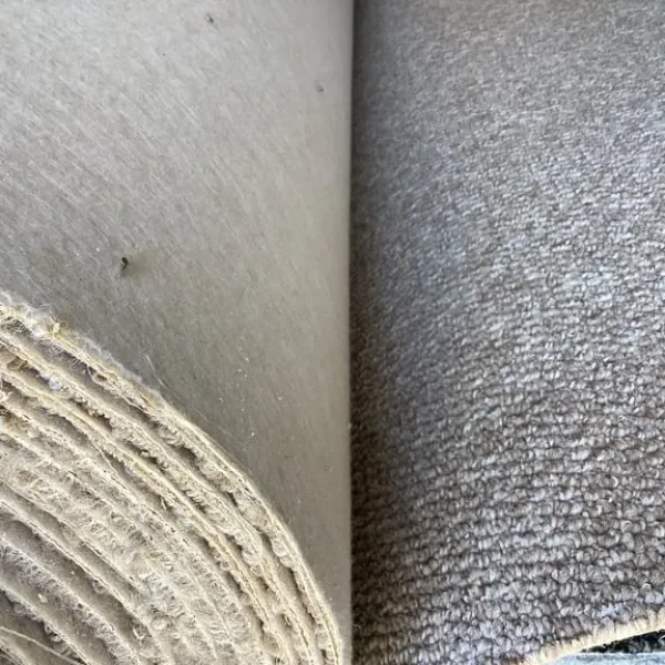 8m x 4m Wheat Beige Natural Weave Loop Pile Carpet Roll End
