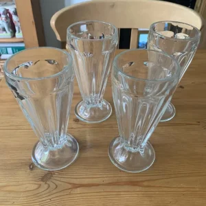 3 heavy sundae glasses - Image 5