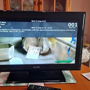 26" Sony Bravia TV with stand - Image 3