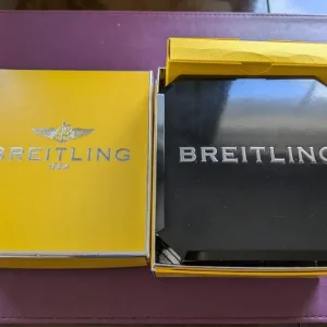 Breitling 1884 watch box and original papers - Image 5