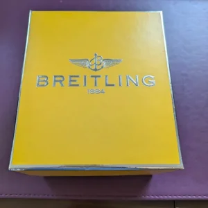 Breitling 1884 watch box and original papers - Image 6