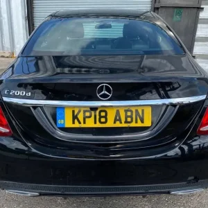 2018 Mercedes C-Class C200 AMG 1.6 TDi with front-end damage – auto, sat-nav, climate control - Image 4