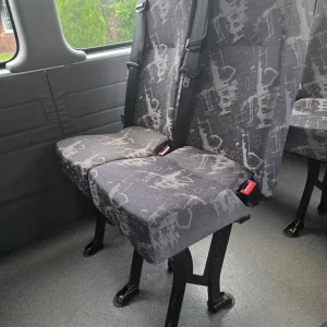 Mini bus seat and belts - Image 3