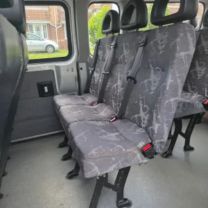 Mini bus seat and belts - Image 5