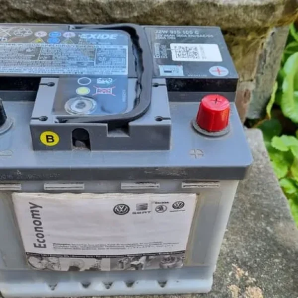 VW Polo 2008 1.2 Exide Battery Type 012 TU3