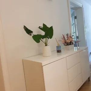 White gloss sideboard - Image 2