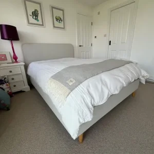 Dusk Ascot Double Bed Natural Stripe - Image 4