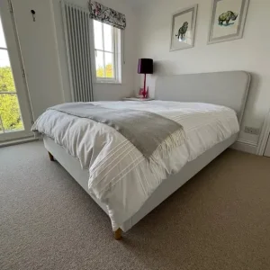 Dusk Ascot Double Bed Natural Stripe - Image 5