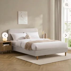 Dusk Ascot Double Bed Natural Stripe - Image 6