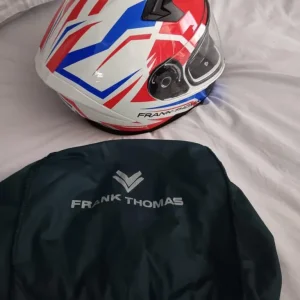 Frank Thomas crash helmet and gloves - Image 4