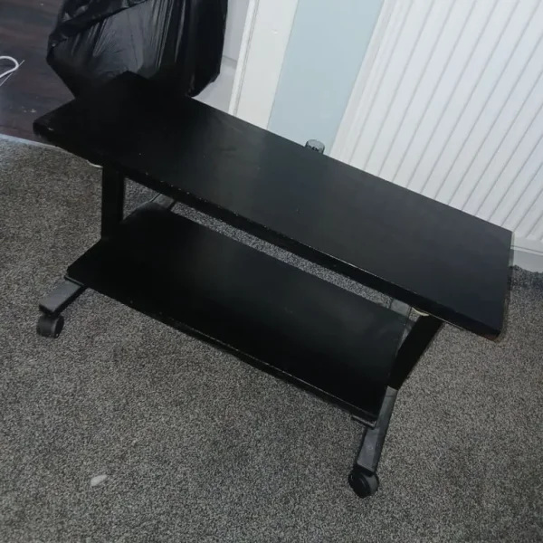 Small table with wheels