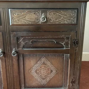 dark wood dresser - Image 2