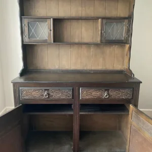 dark wood dresser - Image 3