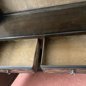 dark wood dresser - Image 4