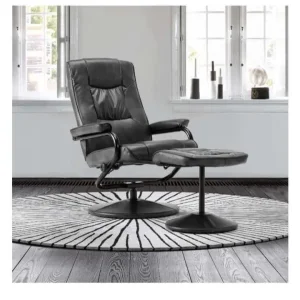 Chair with footstool - Image 2
