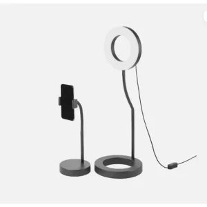 LED Ring Light with Stand and Phone Holder - Image 2