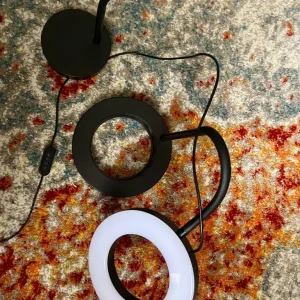 LED Ring Light with Stand and Phone Holder - Image 4